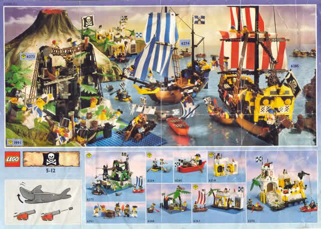 Lego 1991 Mini Pirates European (831683-EU)