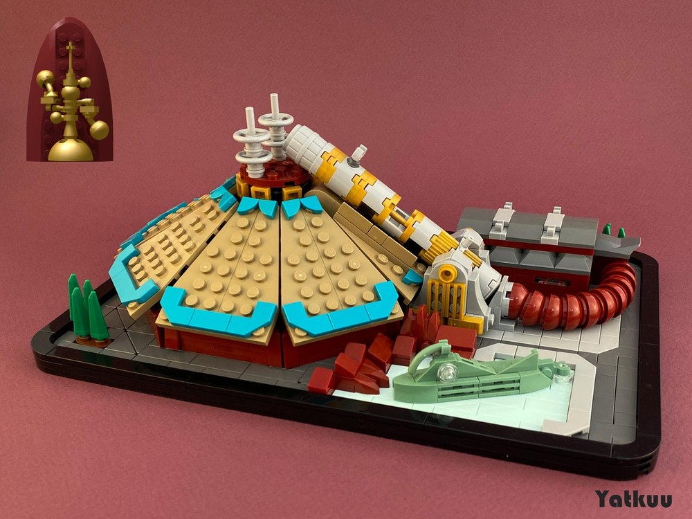 Lego mini Space Mountain