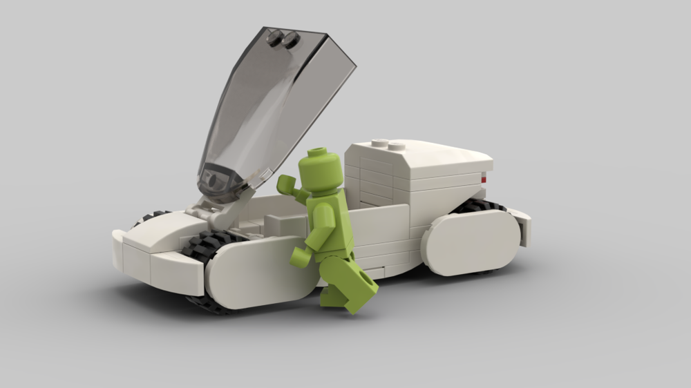 Lego Futuristic Civilian Car