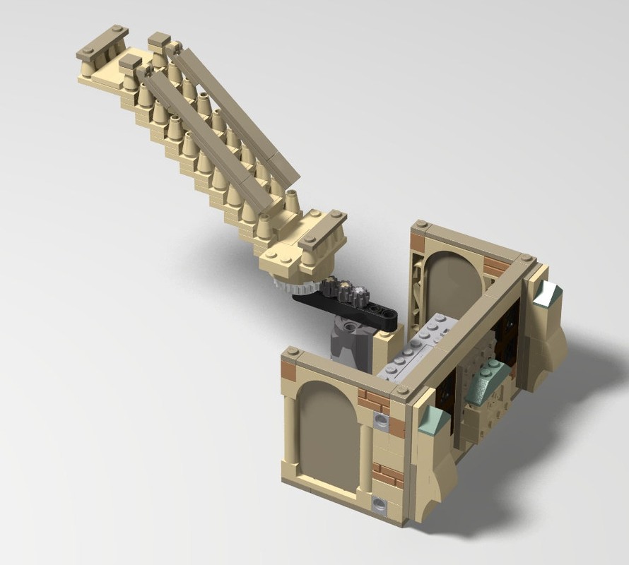 Lego PF moving stairs