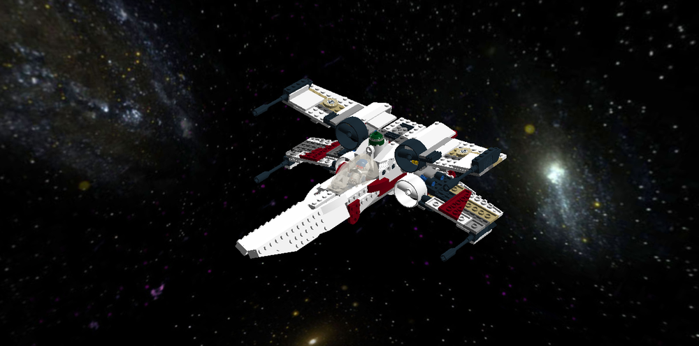 Lego 8088 alternate X-wing starfighter