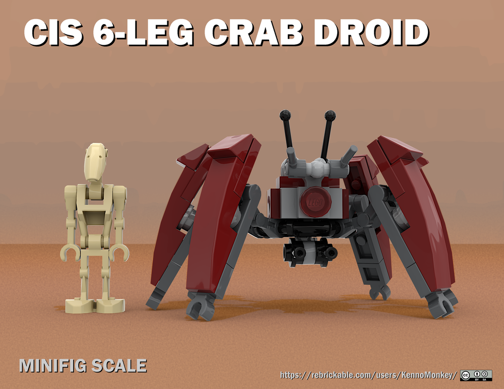 Lego CIS 6-leg Crab Droid