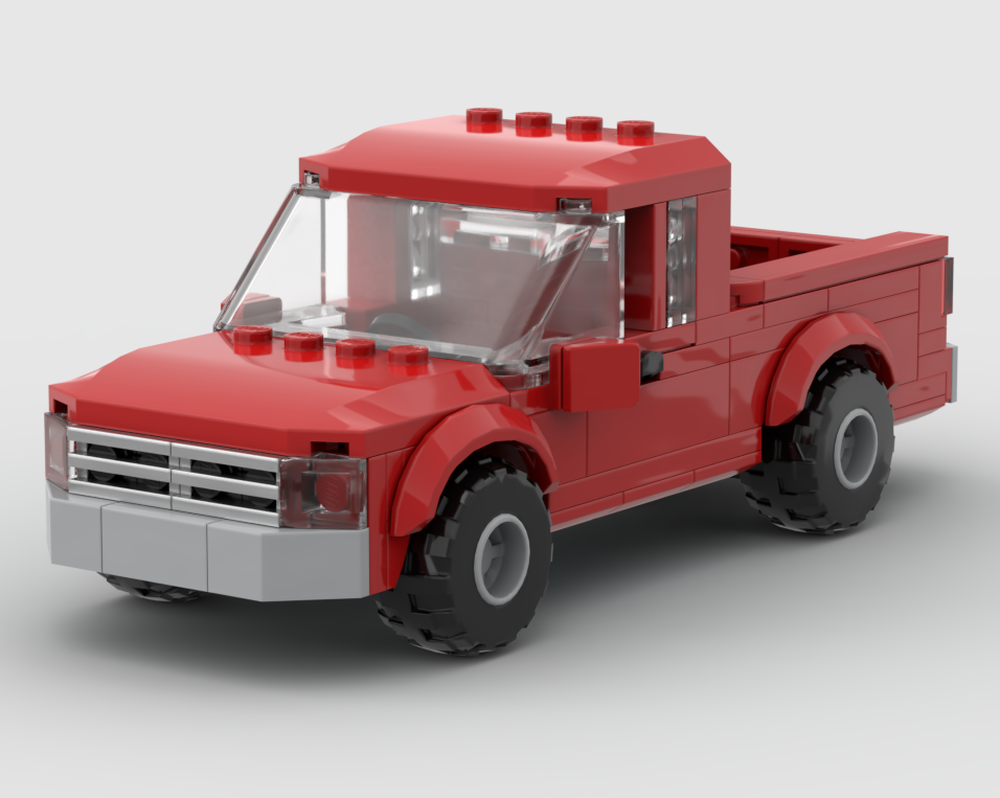 Lego Nissan Frontier King Cab Pickup truck