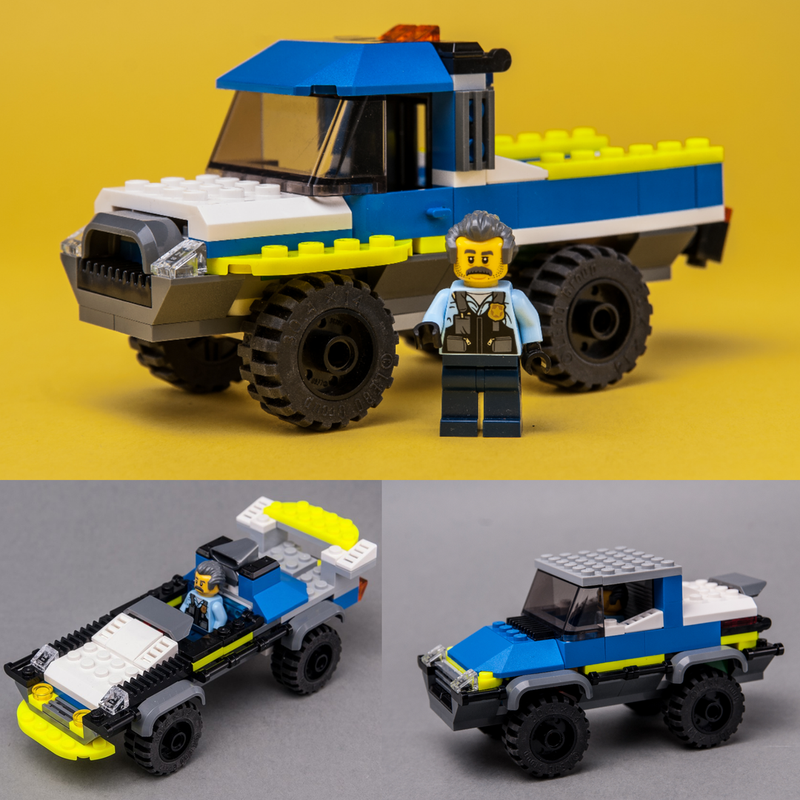 Lego 60317 3in1 vehicles