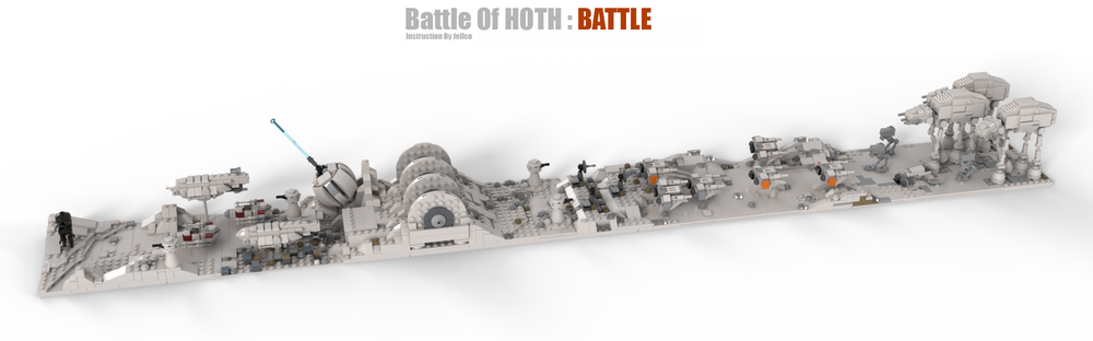Lego Battle Of HOTH : BATTLE