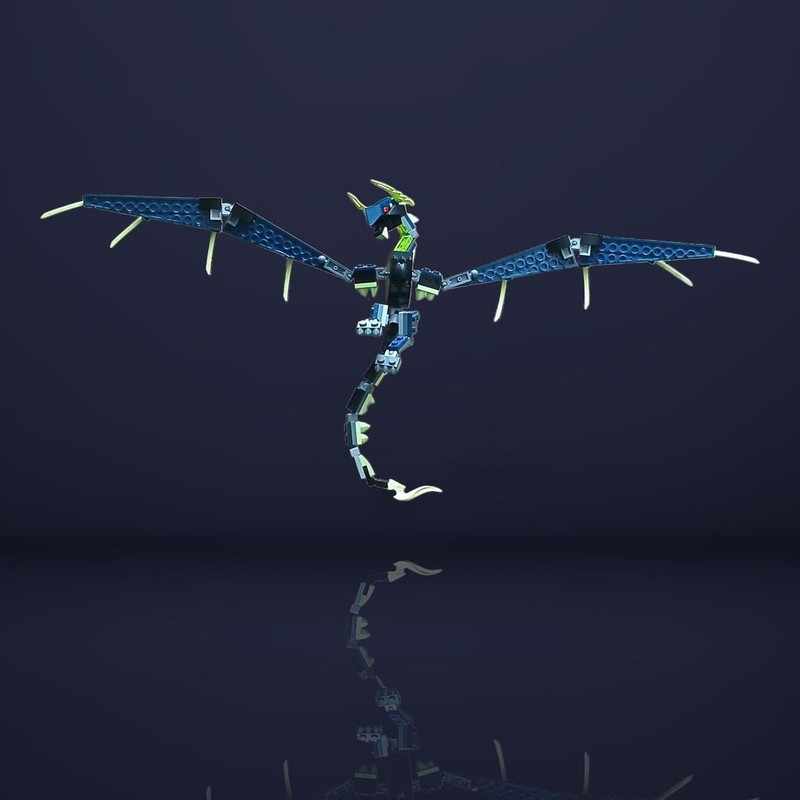 Lego small ghost dragon revamp