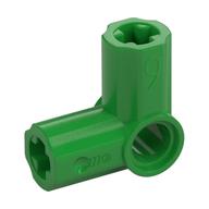Lego Technic Axle and Pin Connector Angled #6 - 90° / Bright Green