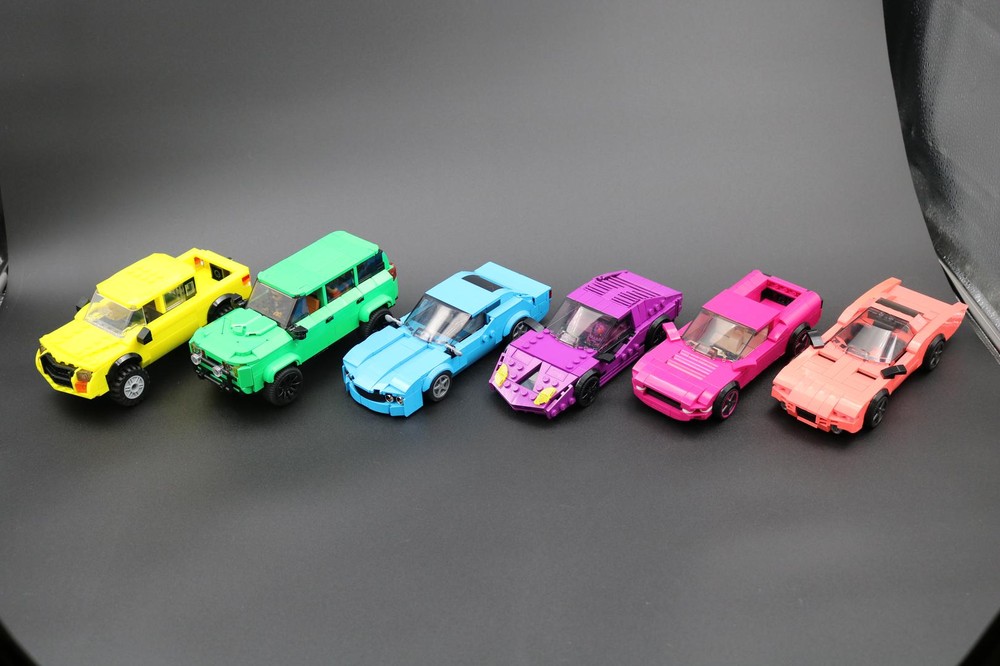 Lego Speed Champion Bright Rainbow