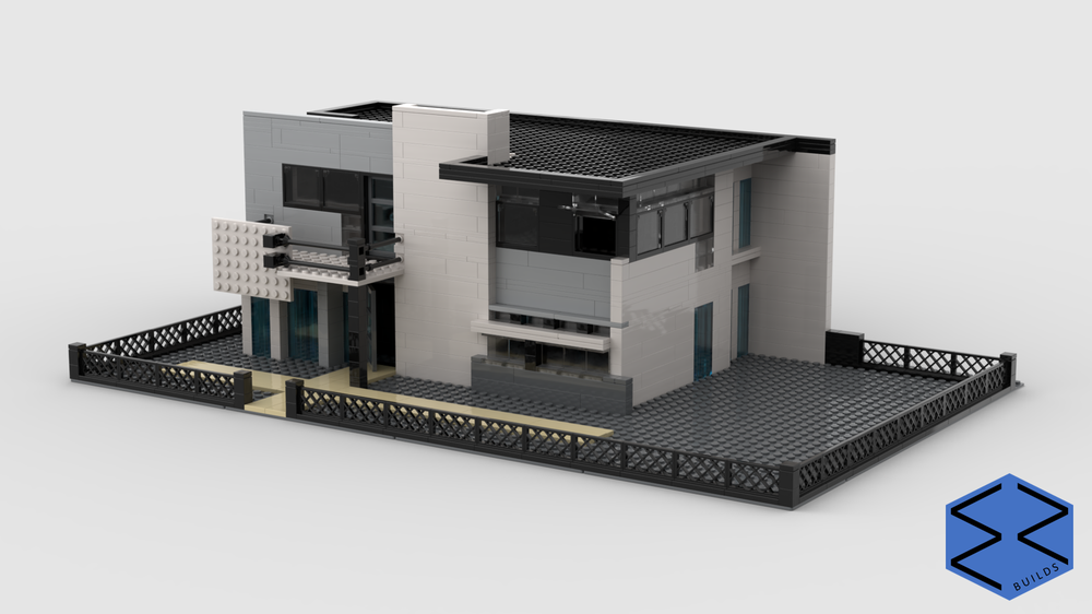 Lego Modern Mansion