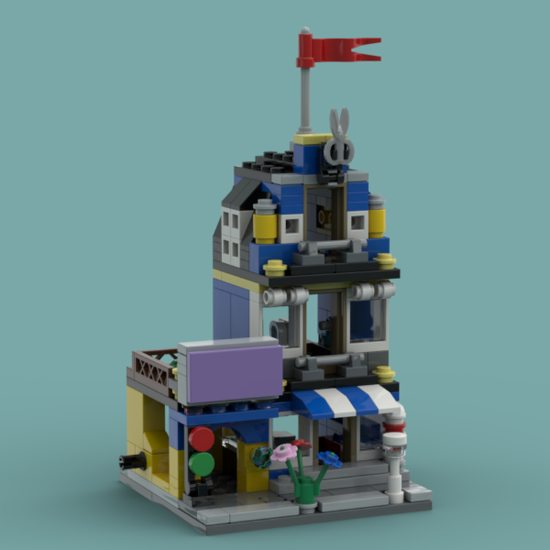 Lego The Barbershop