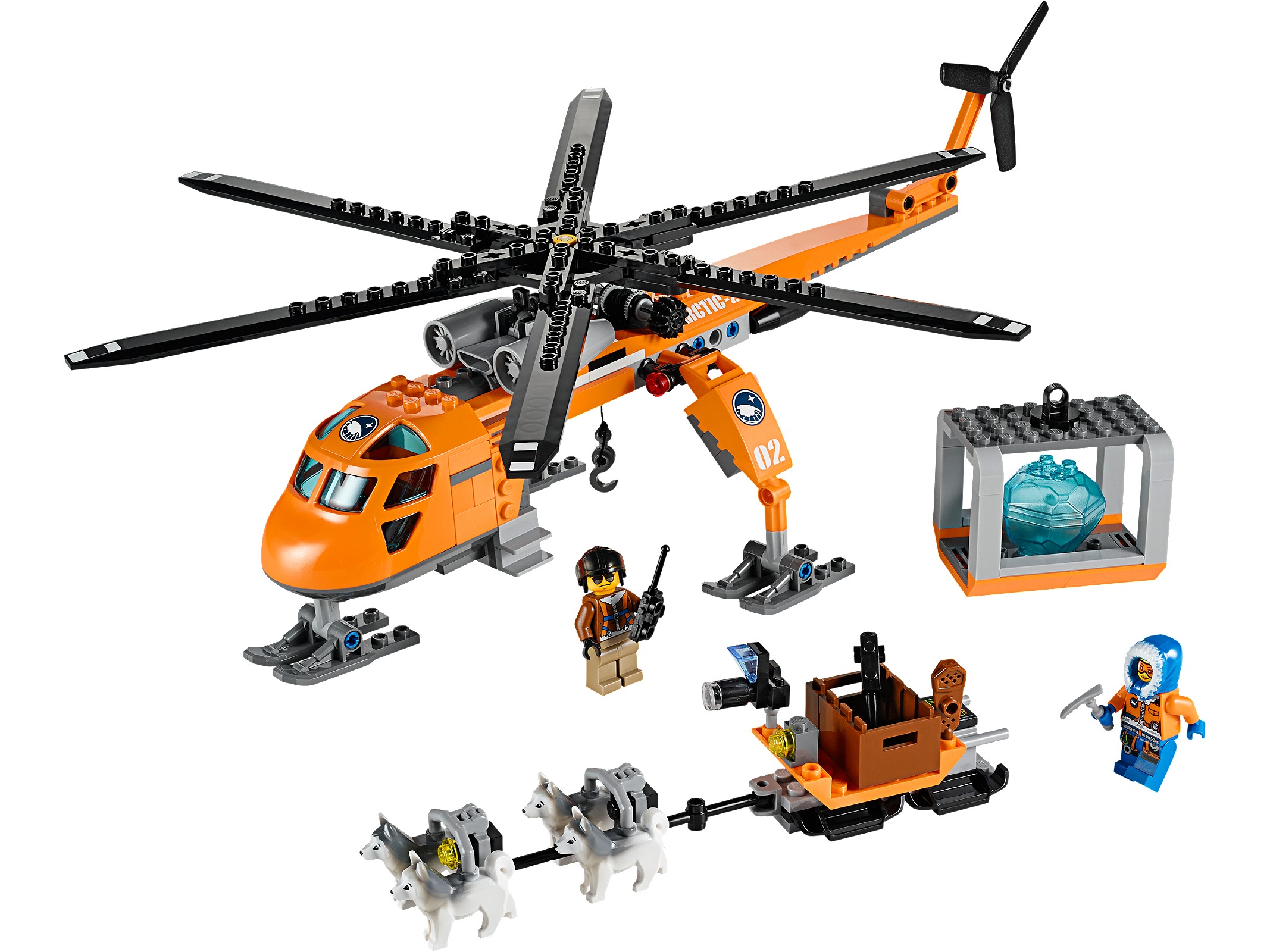 Lego Arctic Helicrane