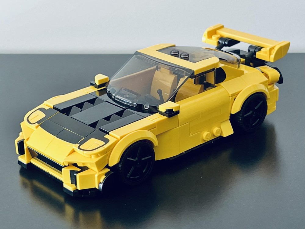 Lego Mazda RX-7 FD3S from Initial D