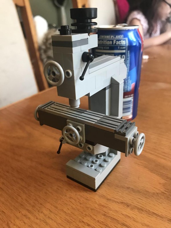 Lego milling machine