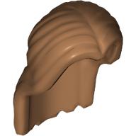 Lego Hair Long Parted in Center / Medium Nougat
