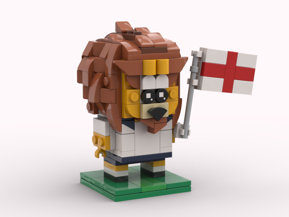 Lego Football Mascot - England Harry Mane