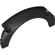 Lego Technic Panel Car Mudguard Arched 11 x 5 x 2, Arched Top / Black