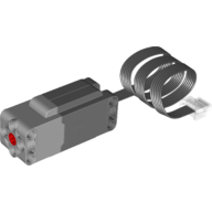 Lego Motor, Large, Powered Up / Dark Bluish Gray