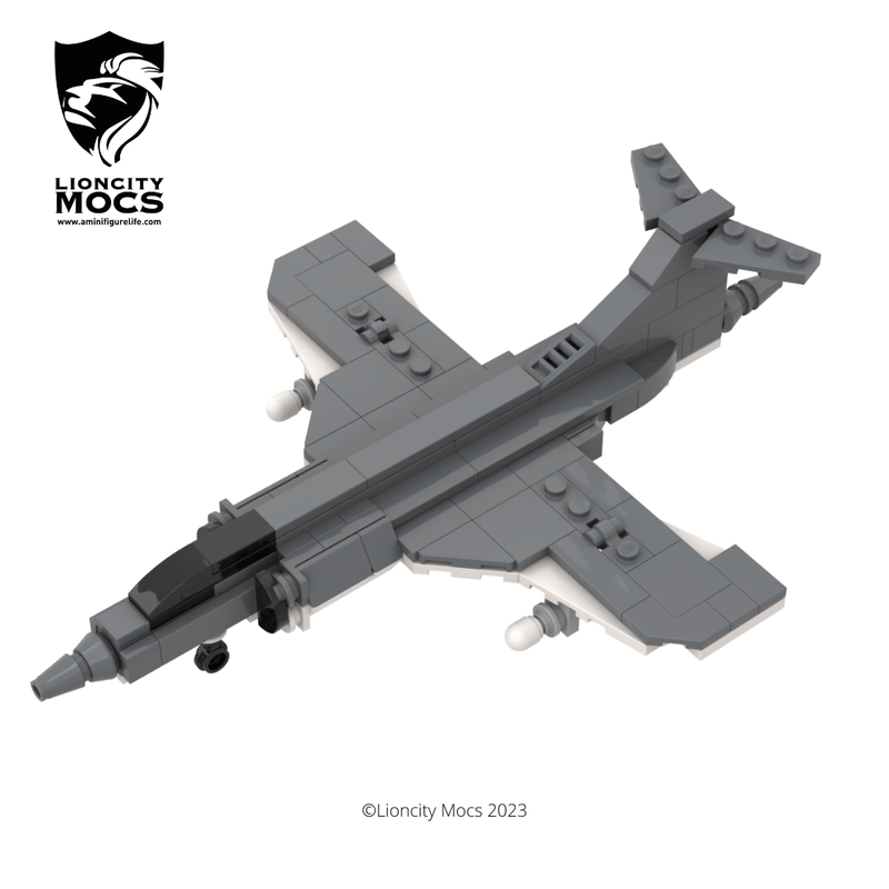 Lego Buccaneer S Mk.2 RAF Mini Aircraft MOC