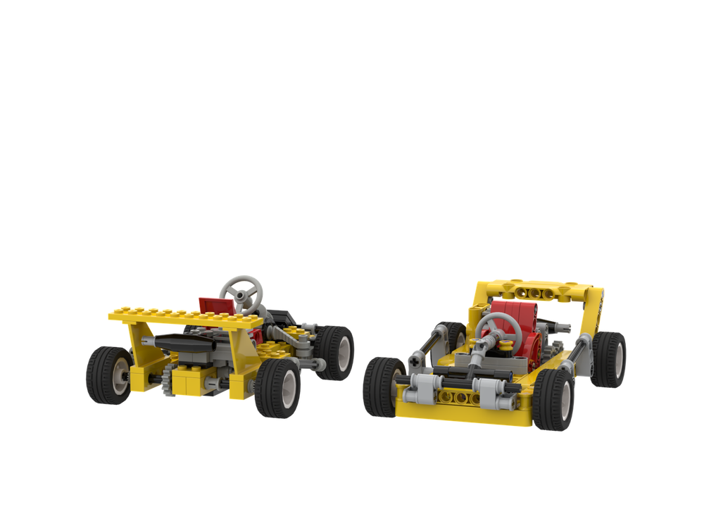 Lego Studless 8225-1 - Super Kart