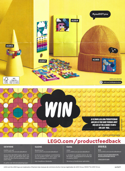 Lego 2022 Mini Dots North America (6415671)