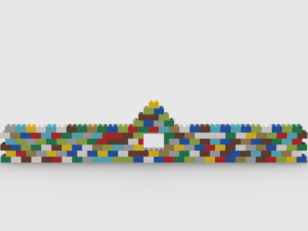 Lego simple colourful beam