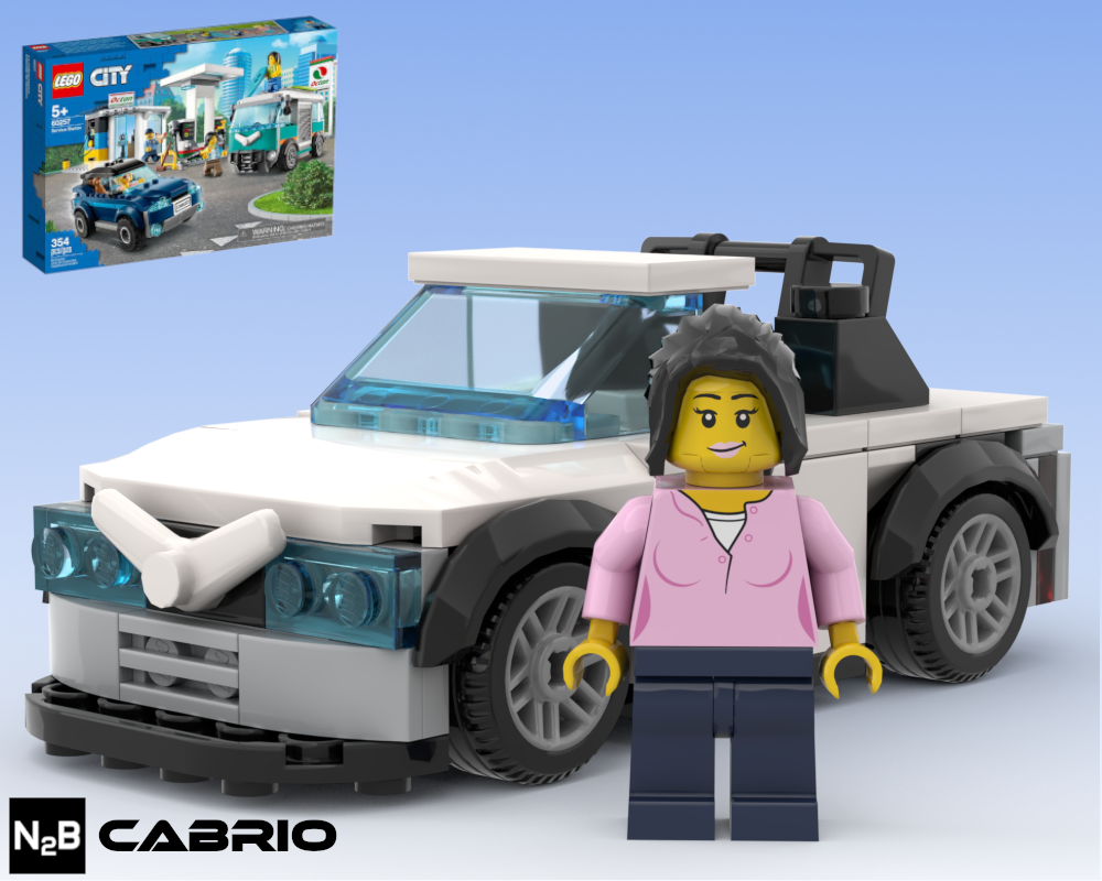 Lego Cabrio - Alternate build 1 Lego 60257