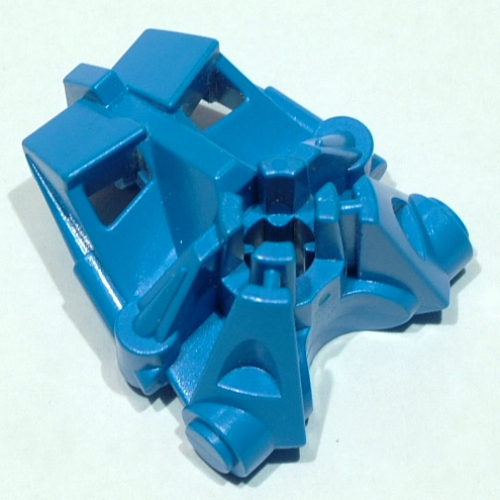 Lego Large Figure Head Connector Block 3 x 4 x 1 2/3 / Blue