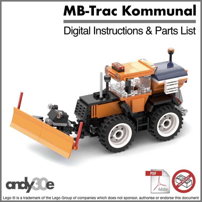 Lego MB Trac 'Kommunal'