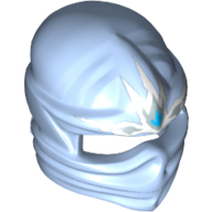 Lego Wrap with Forehead Ridge and Ice Energy Print