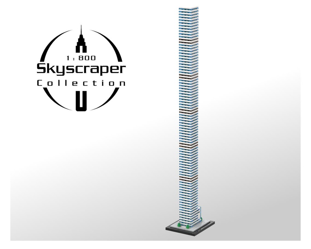 Lego 432 Park Avenue 1:800 Scale