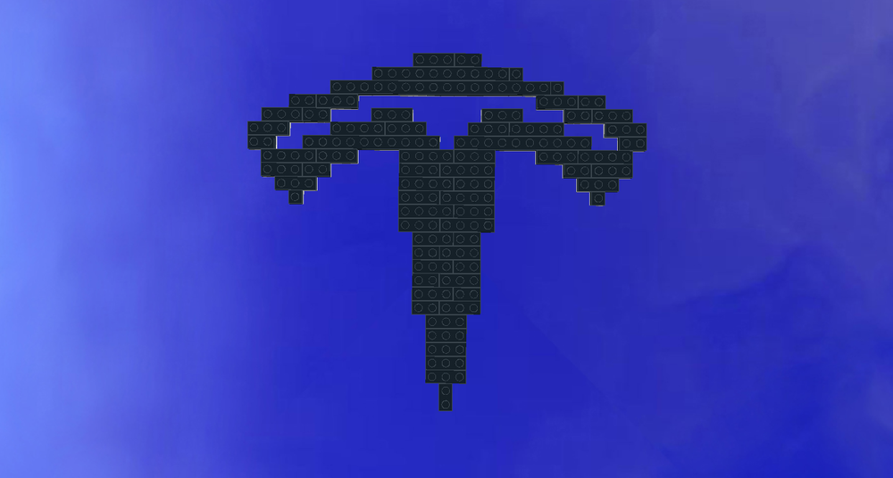 Lego Tesla Logo