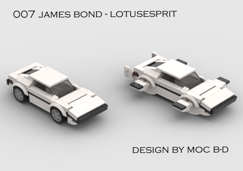Lego 007 James Bond - Lotus Esprit S1