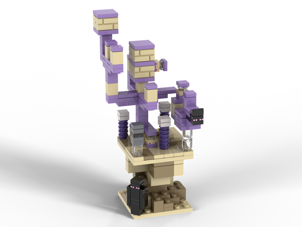 Lego The End City - Minecraft Micro World