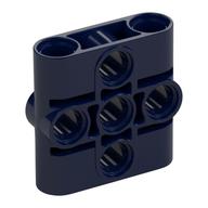 Lego Technic Connector Beam 3 x 3 / Dark Blue