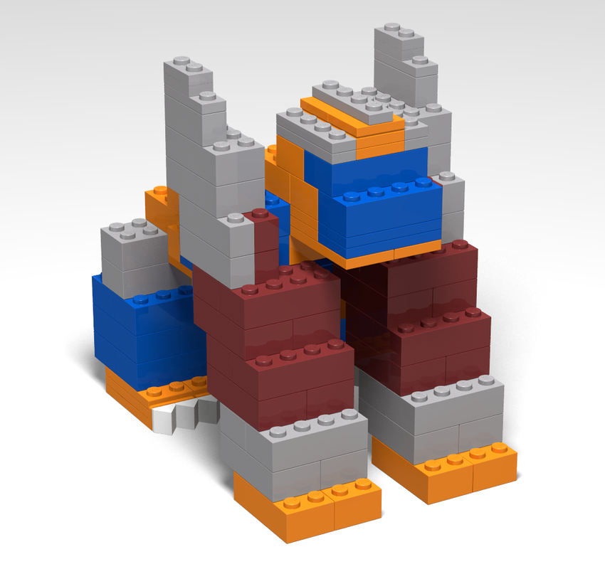 Lego Optimal Optimus - Big Gorilla
