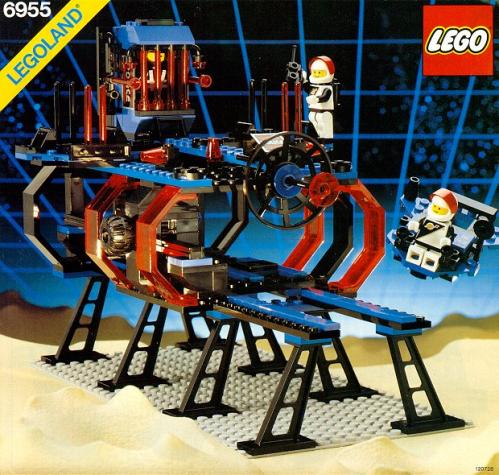 Lego Space Lock-Up Isolation Base