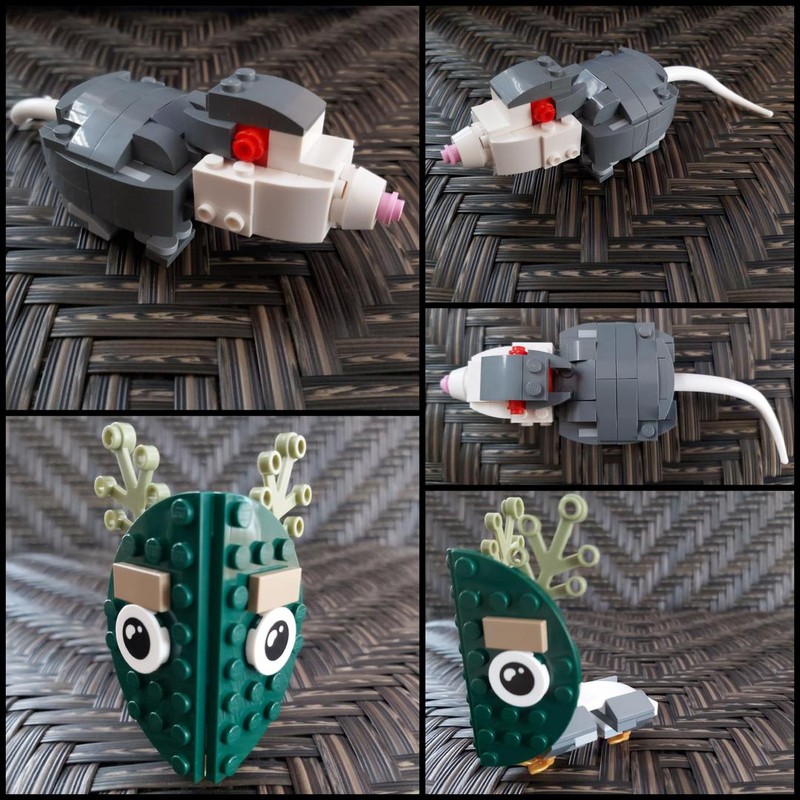 Lego Realistic Rat