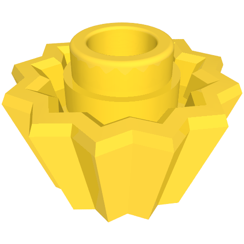 Lego Food Cupcake with Stud / Yellow