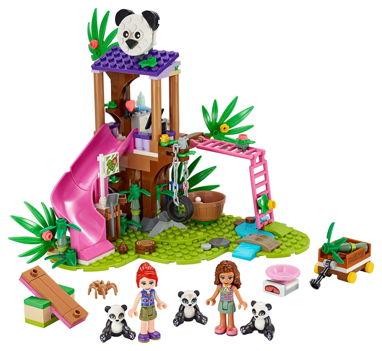 Lego Panda Jungle Tree House