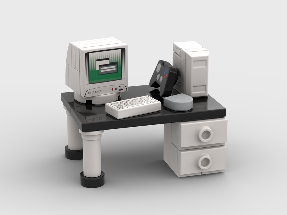 Lego Retro Computer Setup
