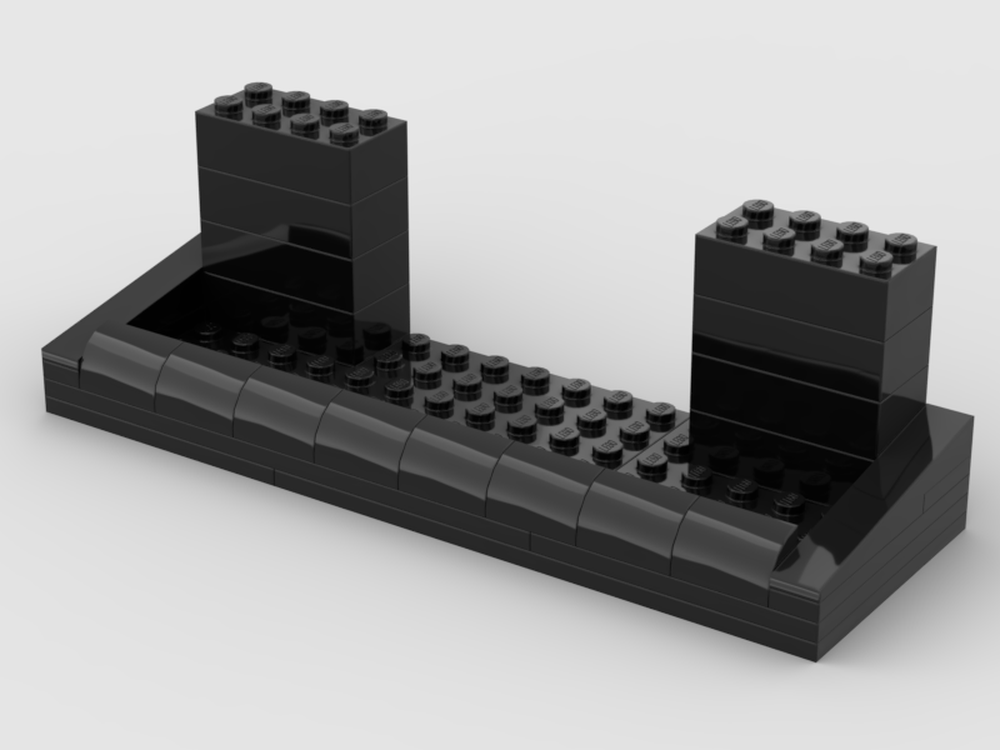 Lego Stand for 6" x 4" Photo Frame (Portrait)
