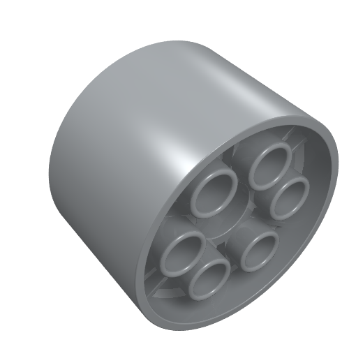 Lego Wheel 20 x 30 Technic / Light Bluish Gray