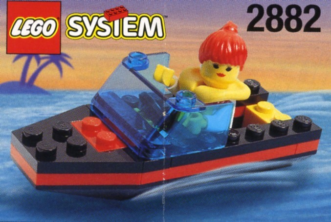 Lego Speedboat