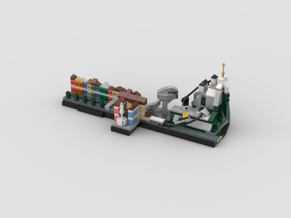 Lego Innsbruck Skyline