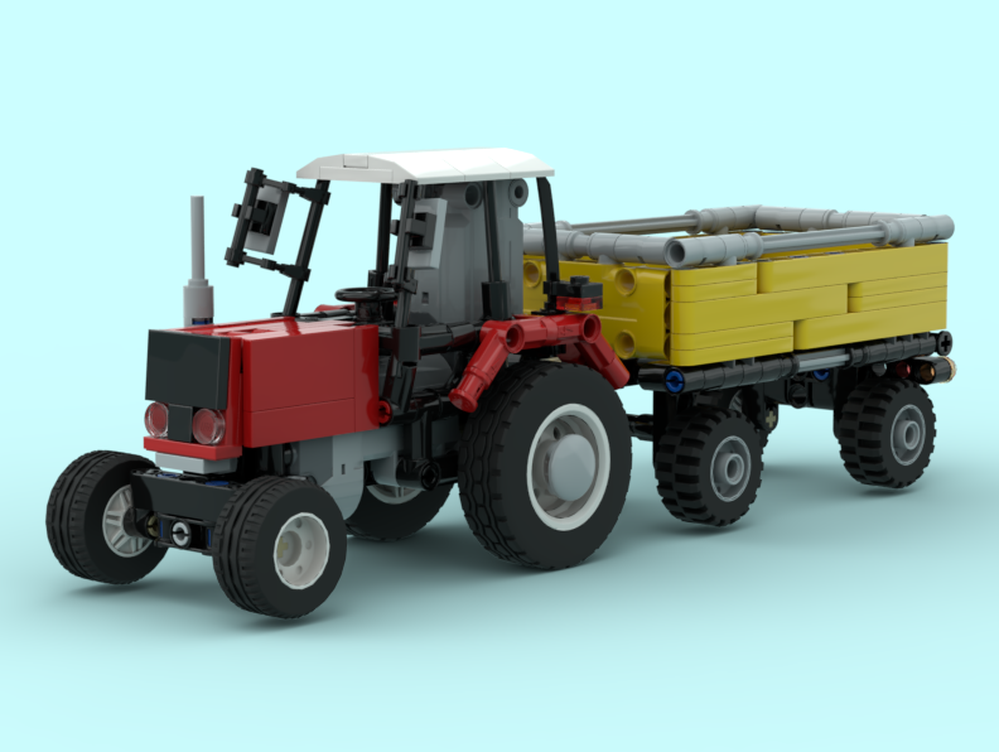 Lego MTZ tractor mini