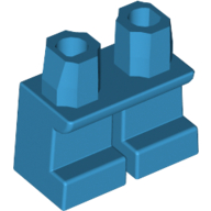 Lego Legs Short / Dark Azure