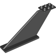 Lego Tail 12 x 2 x 5 / Black