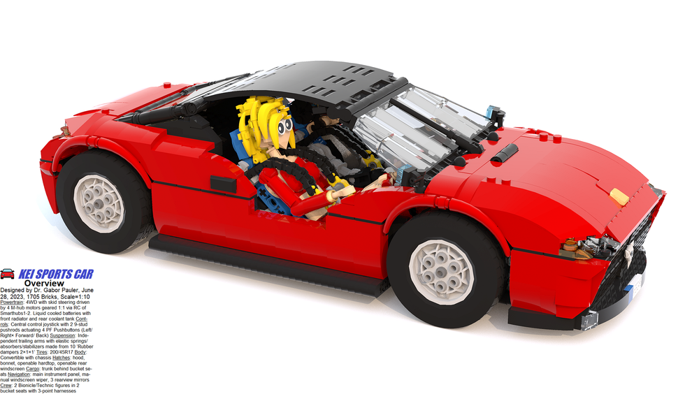 Lego Kei Sports Car