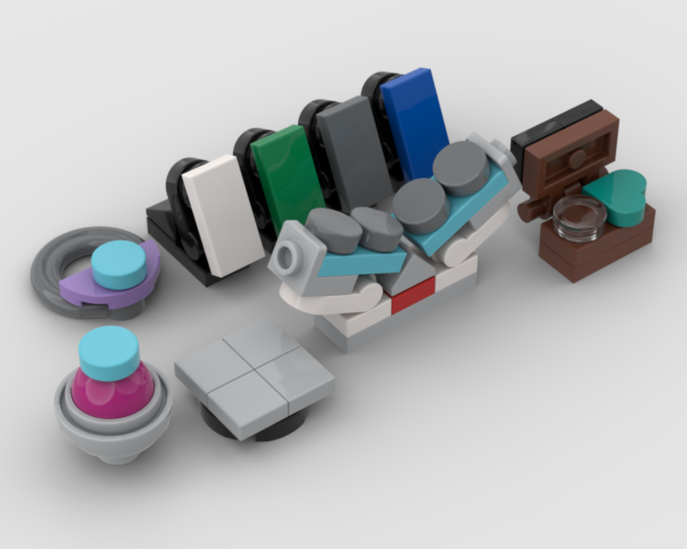 Lego Shelf Decoration Part 2 (Subnautica Below Zero)