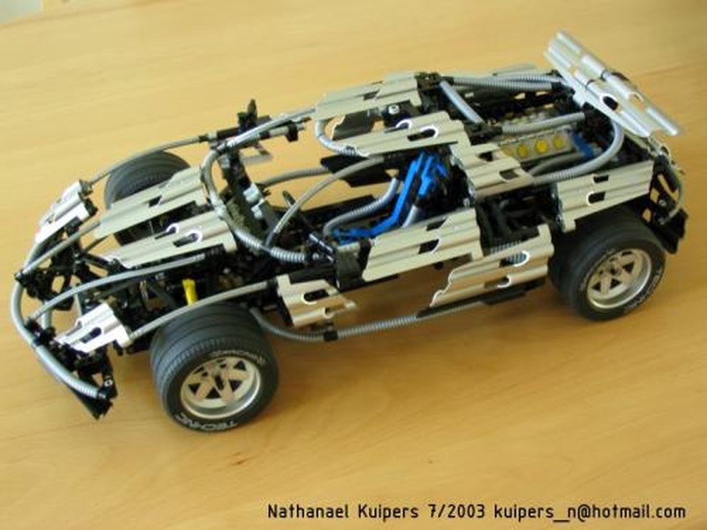 Lego Silver Sportscar